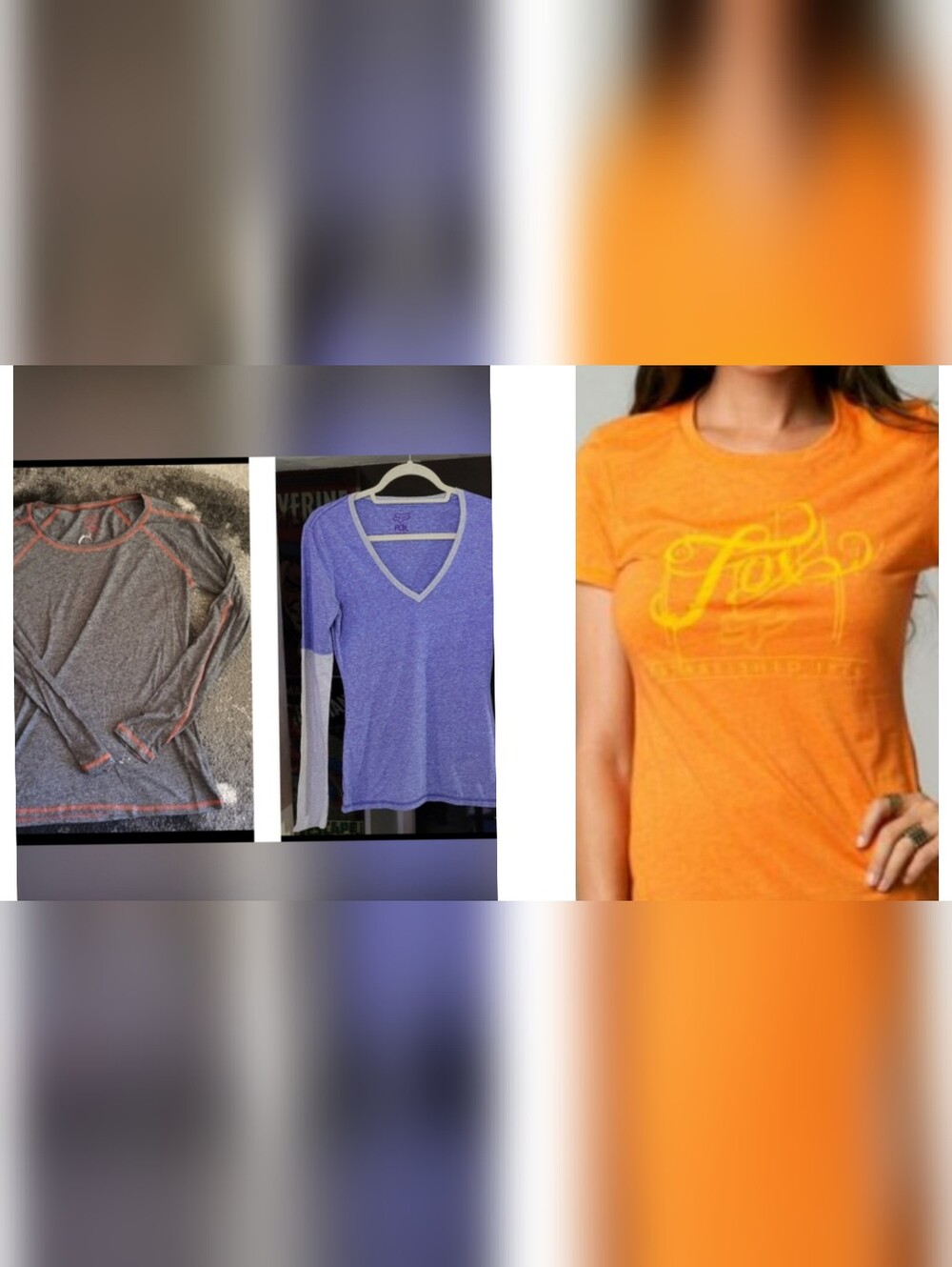 Fox long sleeve Bundle S/M/L
